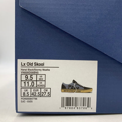 【中古美品】【メンズ】 VANS PREMIUM×YUSUKE HANAI バンズ プレミアム ユウスケ ハナイ VN000D56BN5 OLD SKOOL オールド スクール スニーカー シューズ 靴 162-260810-cs-02-izu サイズ：27.5cm カラー：ブラック×ブルー系 万代Net店