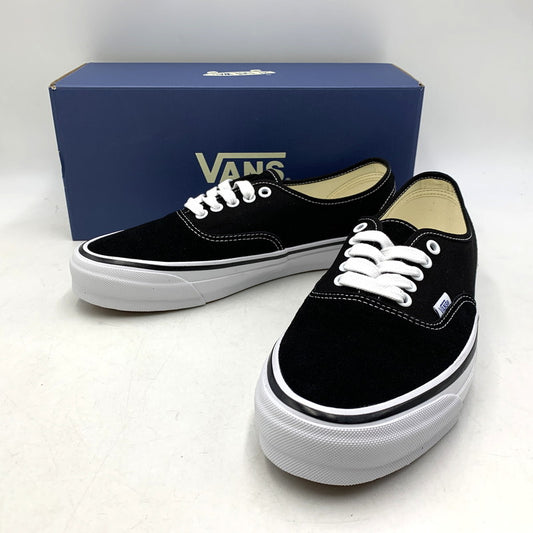 【中古美品】【メンズ】 VANS PREMIUM バンズ プレミアム VN000D5KMCG AUTHENTIC 44 オーセンティック スニーカー シューズ 靴 162-260810-cs-03-izu サイズ：27.5cm カラー：ブラック×ホワイト 万代Net店