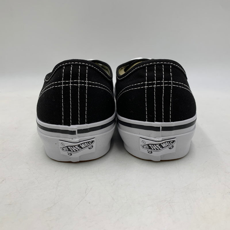 【中古美品】【メンズ】 VANS PREMIUM バンズ プレミアム VN000D5KMCG AUTHENTIC 44 オーセンティック スニーカー シューズ 靴 162-260810-cs-03-izu サイズ：27.5cm カラー：ブラック×ホワイト 万代Net店