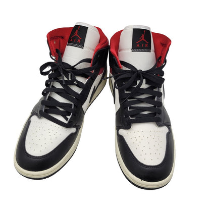 【中古品】【メンズ】 NIKE ナイキ WMNS AIR JORDAN 1 MID BQ6472-061 ウィメンズ エア ジョーダン 1 ミッド スニーカー 靴 160-260821-as-15-izu サイズ：28cm カラー：BLACK/GYM RED-SAIL 万代Net店