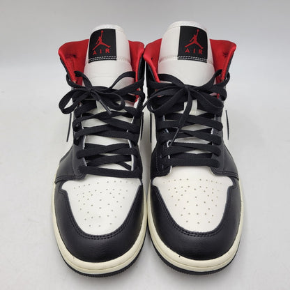 【中古品】【メンズ】 NIKE ナイキ WMNS AIR JORDAN 1 MID BQ6472-061 ウィメンズ エア ジョーダン 1 ミッド スニーカー 靴 160-260821-as-15-izu サイズ：28cm カラー：BLACK/GYM RED-SAIL 万代Net店