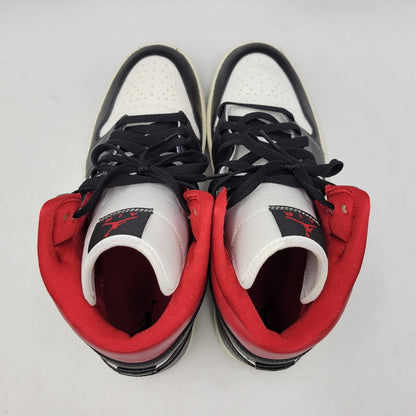 【中古品】【メンズ】 NIKE ナイキ WMNS AIR JORDAN 1 MID BQ6472-061 ウィメンズ エア ジョーダン 1 ミッド スニーカー 靴 160-260821-as-15-izu サイズ：28cm カラー：BLACK/GYM RED-SAIL 万代Net店