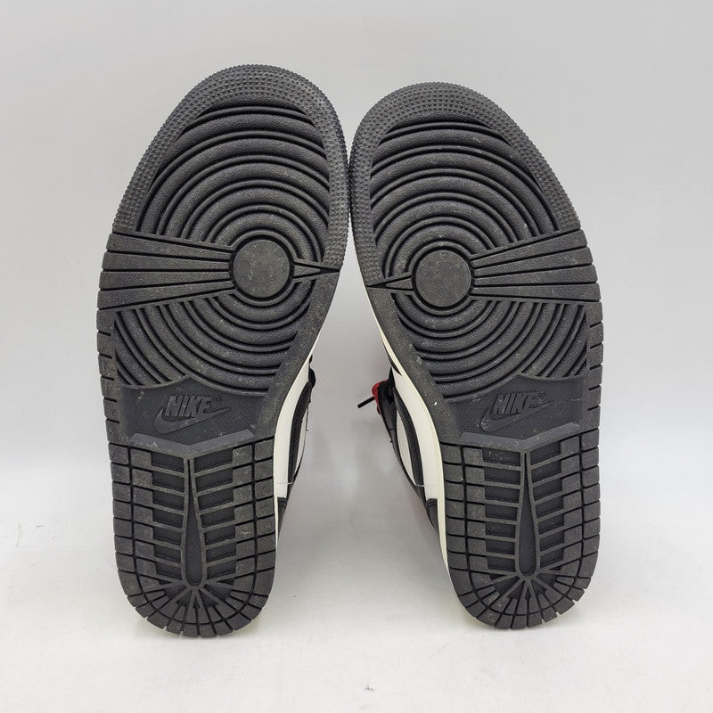 【中古品】【メンズ】 NIKE ナイキ WMNS AIR JORDAN 1 MID BQ6472-061 ウィメンズ エア ジョーダン 1 ミッド スニーカー 靴 160-260821-as-15-izu サイズ：28cm カラー：BLACK/GYM RED-SAIL 万代Net店