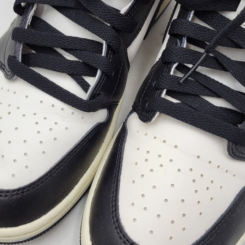 【中古品】【メンズ】 NIKE ナイキ WMNS AIR JORDAN 1 MID BQ6472-061 ウィメンズ エア ジョーダン 1 ミッド スニーカー 靴 160-260821-as-15-izu サイズ：28cm カラー：BLACK/GYM RED-SAIL 万代Net店