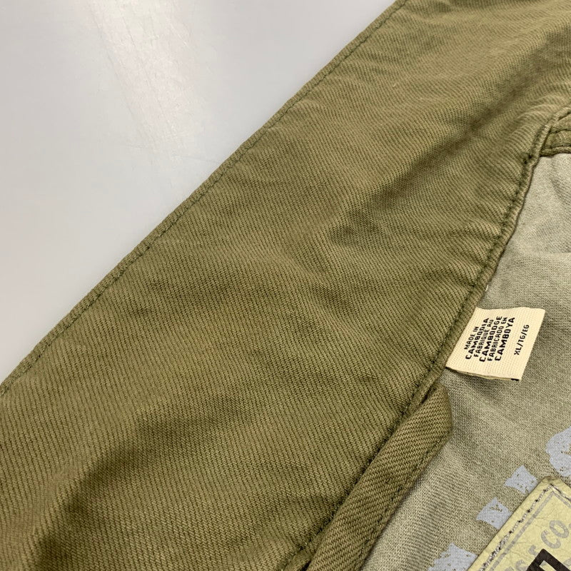 【中古品】【メンズ】 LEVI'S SILVER TAB リーバイス シルバータブ DENIM TRACKER JACKET PC9-A3179-0001 デニムトラッカージャケット 147-260821-as-06-izu サイズ：XL カラー：グリーン系 万代Net店