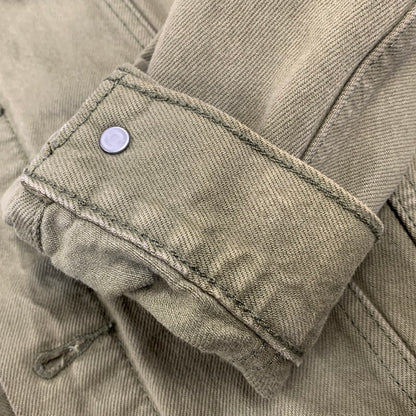 【中古品】【メンズ】 LEVI'S SILVER TAB リーバイス シルバータブ DENIM TRACKER JACKET PC9-A3179-0001 デニムトラッカージャケット 147-260821-as-06-izu サイズ：XL カラー：グリーン系 万代Net店
