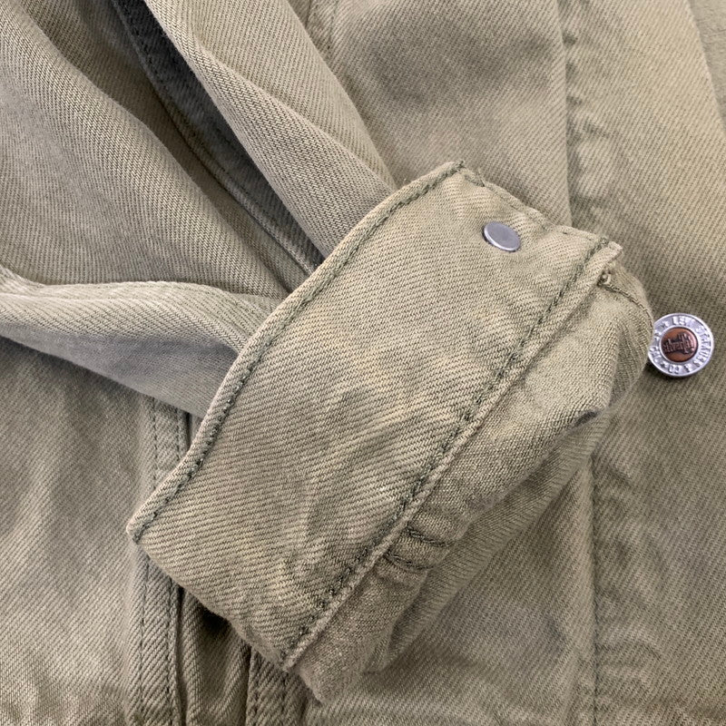 【中古品】【メンズ】 LEVI'S SILVER TAB リーバイス シルバータブ DENIM TRACKER JACKET PC9-A3179-0001 デニムトラッカージャケット 147-260821-as-06-izu サイズ：XL カラー：グリーン系 万代Net店