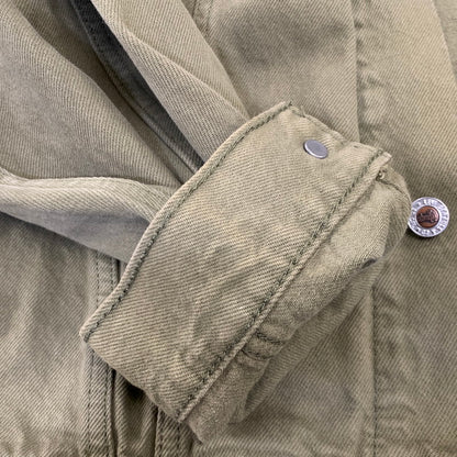 【中古品】【メンズ】 LEVI'S SILVER TAB リーバイス シルバータブ DENIM TRACKER JACKET PC9-A3179-0001 デニムトラッカージャケット 147-260821-as-06-izu サイズ：XL カラー：グリーン系 万代Net店
