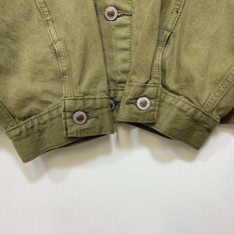 【中古品】【メンズ】 LEVI'S SILVER TAB リーバイス シルバータブ DENIM TRACKER JACKET PC9-A3179-0001 デニムトラッカージャケット 147-260821-as-06-izu サイズ：XL カラー：グリーン系 万代Net店