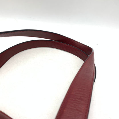 【中古品】【レディース】 CARTIER カルティエ MUST LINE HANDBAG マストライン ハンドバッグ カバン 180-260811-kh-16-izu カラー：レッド系 万代Net店