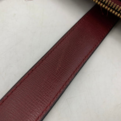 【中古品】【レディース】 CARTIER カルティエ MUST LINE HANDBAG マストライン ハンドバッグ カバン 180-260811-kh-16-izu カラー：レッド系 万代Net店