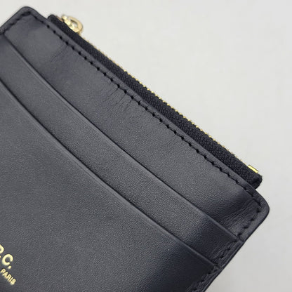 【中古品】【メンズ/レディース】 A.P.C. アーペーセー PORTE CARTES STO265 カードケース 200-260821-as-11-izu カラー：ブラック 万代Net店