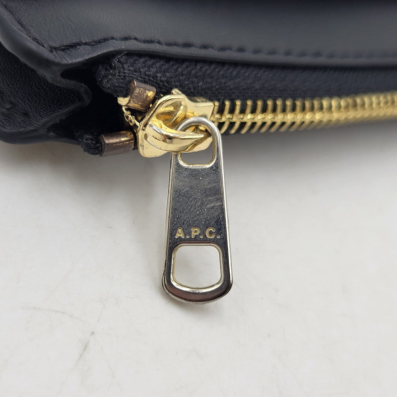 【中古品】【メンズ/レディース】 A.P.C. アーペーセー PORTE CARTES STO265 カードケース 200-260821-as-11-izu カラー：ブラック 万代Net店