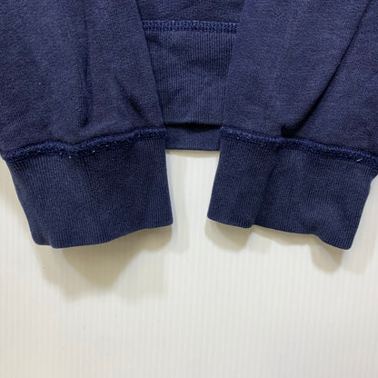【中古品】【メンズ】 POLO RALPH LAUREN ポロ・ラルフローレン CREWNECK SWEATSHIRT クルーネック スウェット トレーナー 前V 147-260821-as-07-izu サイズ：M カラー：ネイビー 万代Net店