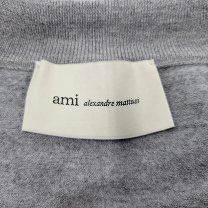 【中古品】【レディース】 AMI ALEXANDRE MATTIUSSI アミアレクサンドレマチウシ AMI DE COEUR アミ ドゥ クール ショートスリーブ カーディガン トップス 半袖 168-260812-cs-11-izu サイズ：S カラー：グレー 万代Net店