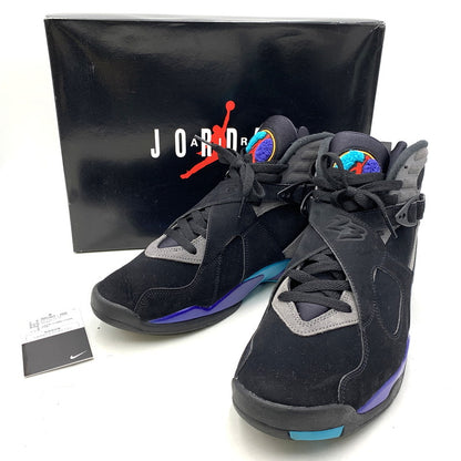【中古品】【メンズ】 NIKE ナイキ 305381-006 AIR JORDAN 8 RETRO AQUA (2025) エア ジョーダン 8 レトロ アクア スニーカー 靴 160-260811-kh-15-izu サイズ：30 カラー：BLACK/MULTI-COLOR-MULTI-COLOR 万代Net店