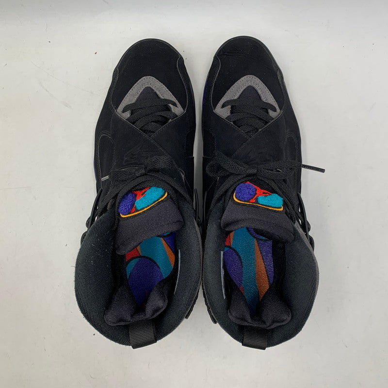 【中古品】【メンズ】 NIKE ナイキ 305381-006 AIR JORDAN 8 RETRO AQUA (2025) エア ジョーダン 8 レトロ アクア スニーカー 靴 160-260811-kh-15-izu サイズ：30 カラー：BLACK/MULTI-COLOR-MULTI-COLOR 万代Net店