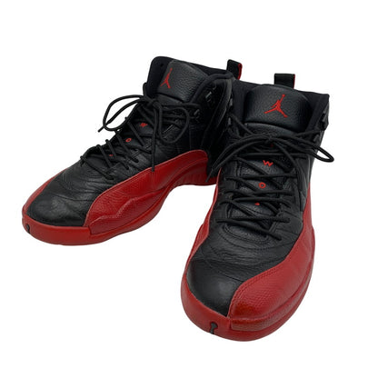 【中古品】【メンズ】 NIKE ナイキ 130690-002 AIR JORDAN 12 RETRO (2016) エア ジョーダン 12 レトロ スニーカー 靴 160-260811-kh-14-izu サイズ：29 カラー：BLACK/VARSITY RED 万代Net店