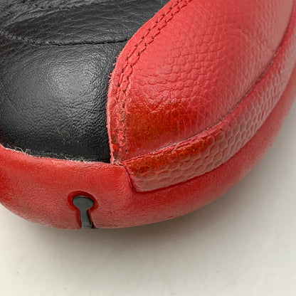 【中古品】【メンズ】 NIKE ナイキ 130690-002 AIR JORDAN 12 RETRO (2016) エア ジョーダン 12 レトロ スニーカー 靴 160-260811-kh-14-izu サイズ：29 カラー：BLACK/VARSITY RED 万代Net店