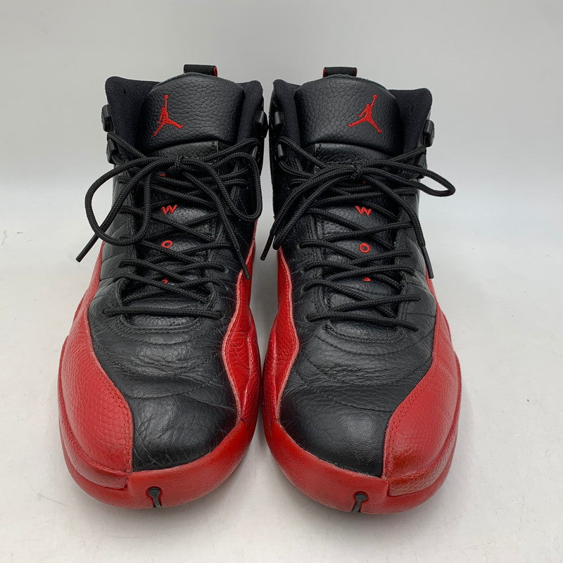 【中古品】【メンズ】 NIKE ナイキ 130690-002 AIR JORDAN 12 RETRO (2016) エア ジョーダン 12 レトロ スニーカー 靴 160-260811-kh-14-izu サイズ：29 カラー：BLACK/VARSITY RED 万代Net店