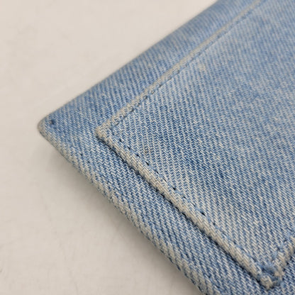 【中古品】【メンズ/レディース】 Supreme シュプリーム × HOLLYWOOD TRADING COMPANY ハリウッドトレーディングカンパニー STUDDED WALLET DENIM スタッズデニムウォレット 財布 200-260811-as-02-izu カラー：インディゴ 万代Net店