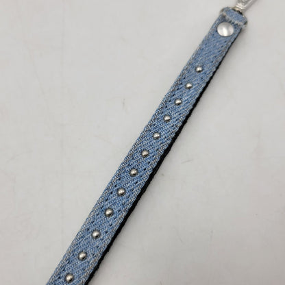 【中古品】【メンズ/レディース】 Supreme シュプリーム × HOLLYWOOD TRADING COMPANY ハリウッドトレーディングカンパニー STUDDED WALLET DENIM スタッズデニムウォレット 財布 200-260811-as-02-izu カラー：インディゴ 万代Net店