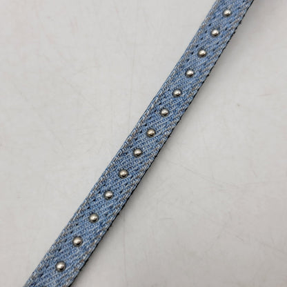 【中古品】【メンズ/レディース】 Supreme シュプリーム × HOLLYWOOD TRADING COMPANY ハリウッドトレーディングカンパニー STUDDED WALLET DENIM スタッズデニムウォレット 財布 200-260811-as-02-izu カラー：インディゴ 万代Net店