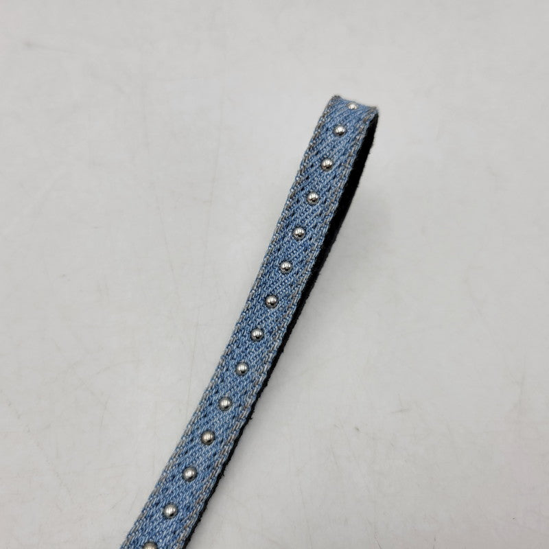 【中古品】【メンズ/レディース】 Supreme シュプリーム × HOLLYWOOD TRADING COMPANY ハリウッドトレーディングカンパニー STUDDED WALLET DENIM スタッズデニムウォレット 財布 200-260811-as-02-izu カラー：インディゴ 万代Net店