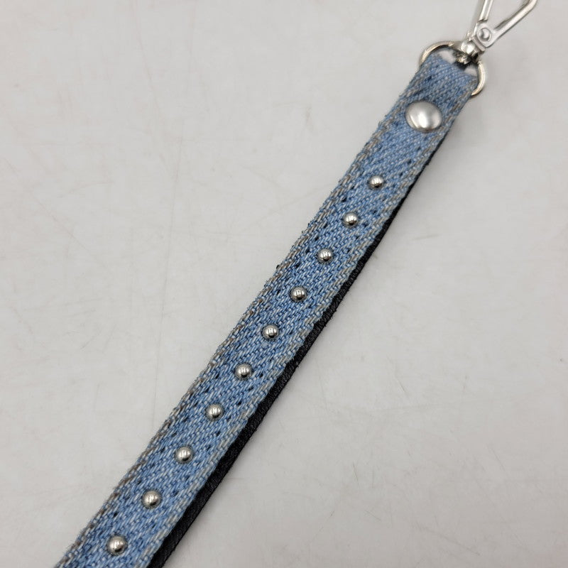 【中古品】【メンズ/レディース】 Supreme シュプリーム × HOLLYWOOD TRADING COMPANY ハリウッドトレーディングカンパニー STUDDED WALLET DENIM スタッズデニムウォレット 財布 200-260811-as-02-izu カラー：インディゴ 万代Net店