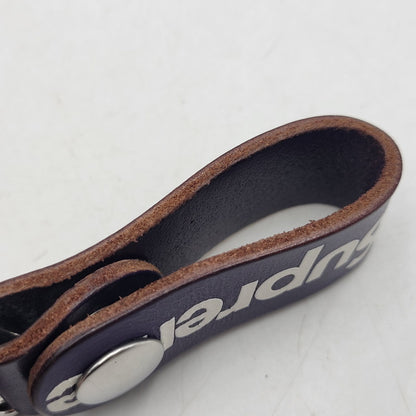 【中古品】【メンズ/レディース】 SUPREME シュプリーム 21SS LEATHER KEY LOOP レザー キー ループ 小物 192-260819-cs-11-izu カラー：パープル 万代Net店