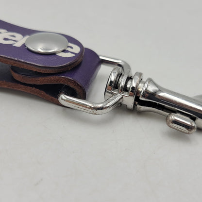 【中古品】【メンズ/レディース】 SUPREME シュプリーム 21SS LEATHER KEY LOOP レザー キー ループ 小物 192-260819-cs-11-izu カラー：パープル 万代Net店
