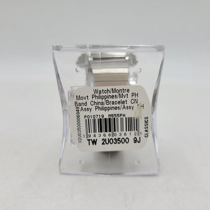 【中古品】【メンズ/レディース】 Supreme シュプリーム × TIMEX タイメックス DIGITAL WATCH TW2U03500 デジタルウォッチ 腕時計 197-260811-as-01-izu カラー：シルバー×ブラック 万代Net店