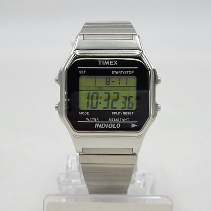 【中古品】【メンズ/レディース】 Supreme シュプリーム × TIMEX タイメックス DIGITAL WATCH TW2U03500 デジタルウォッチ 腕時計 197-260811-as-01-izu カラー：シルバー×ブラック 万代Net店