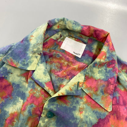 【現状渡し品】【メンズ】 varde77 バルデセブンティセブン UNEVEN DYEING LONG SLEEVE SHIRTS VR22SP-SD-SH01 ムラ染め ロングスリーブシャツ 長袖 140-260818-as-01-izu サイズ：ONE SIZE カラー：マルチカラー 万代Net店