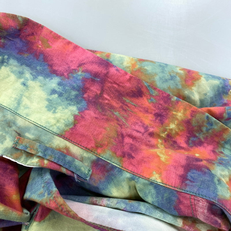【現状渡し品】【メンズ】 varde77 バルデセブンティセブン UNEVEN DYEING LONG SLEEVE SHIRTS VR22SP-SD-SH01 ムラ染め ロングスリーブシャツ 長袖 140-260818-as-01-izu サイズ：ONE SIZE カラー：マルチカラー 万代Net店