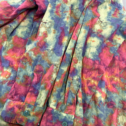 【現状渡し品】【メンズ】 varde77 バルデセブンティセブン UNEVEN DYEING LONG SLEEVE SHIRTS VR22SP-SD-SH01 ムラ染め ロングスリーブシャツ 長袖 140-260818-as-01-izu サイズ：ONE SIZE カラー：マルチカラー 万代Net店
