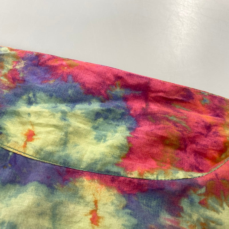 【現状渡し品】【メンズ】 varde77 バルデセブンティセブン UNEVEN DYEING LONG SLEEVE SHIRTS VR22SP-SD-SH01 ムラ染め ロングスリーブシャツ 長袖 140-260818-as-01-izu サイズ：ONE SIZE カラー：マルチカラー 万代Net店