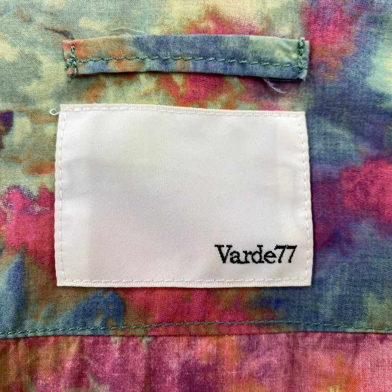 【現状渡し品】【メンズ】 varde77 バルデセブンティセブン UNEVEN DYEING LONG SLEEVE SHIRTS VR22SP-SD-SH01 ムラ染め ロングスリーブシャツ 長袖 140-260818-as-01-izu サイズ：ONE SIZE カラー：マルチカラー 万代Net店