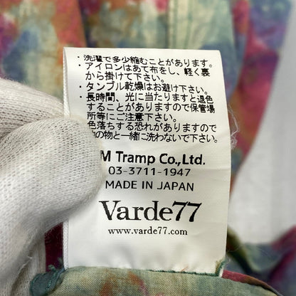 【現状渡し品】【メンズ】 varde77 バルデセブンティセブン UNEVEN DYEING LONG SLEEVE SHIRTS VR22SP-SD-SH01 ムラ染め ロングスリーブシャツ 長袖 140-260818-as-01-izu サイズ：ONE SIZE カラー：マルチカラー 万代Net店