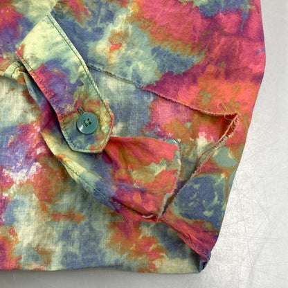 【現状渡し品】【メンズ】 varde77 バルデセブンティセブン UNEVEN DYEING LONG SLEEVE SHIRTS VR22SP-SD-SH01 ムラ染め ロングスリーブシャツ 長袖 140-260818-as-01-izu サイズ：ONE SIZE カラー：マルチカラー 万代Net店