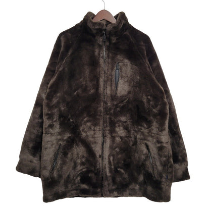 【中古品】【メンズ】 PIKO ピコ PKM-644 FAKE FUR ZIPUP JACKET フェイクファー ジップアップ ジャケット アウター 146-260824-ya-16-izu サイズ：M カラー：ダークブラウン 万代Net店