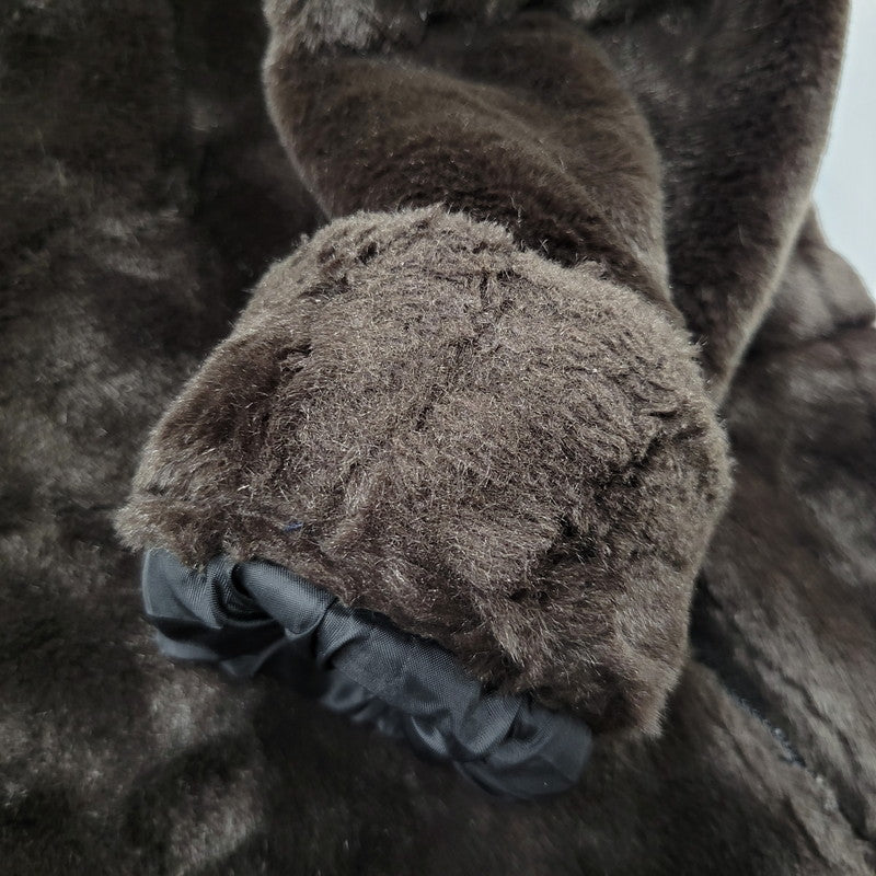 【中古品】【メンズ】 PIKO ピコ PKM-644 FAKE FUR ZIPUP JACKET フェイクファー ジップアップ ジャケット アウター 146-260824-ya-16-izu サイズ：M カラー：ダークブラウン 万代Net店