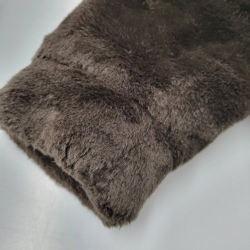【中古品】【メンズ】 PIKO ピコ PKM-644 FAKE FUR ZIPUP JACKET フェイクファー ジップアップ ジャケット アウター 146-260824-ya-16-izu サイズ：M カラー：ダークブラウン 万代Net店
