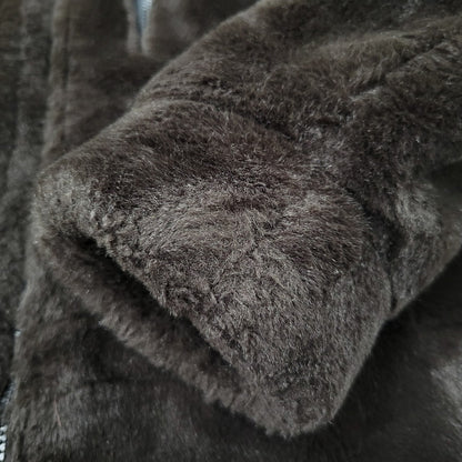 【中古品】【メンズ】 PIKO ピコ PKM-644 FAKE FUR ZIPUP JACKET フェイクファー ジップアップ ジャケット アウター 146-260824-ya-16-izu サイズ：M カラー：ダークブラウン 万代Net店