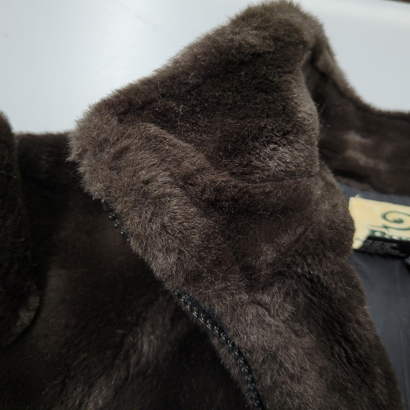 【中古品】【メンズ】 PIKO ピコ PKM-644 FAKE FUR ZIPUP JACKET フェイクファー ジップアップ ジャケット アウター 146-260824-ya-16-izu サイズ：M カラー：ダークブラウン 万代Net店