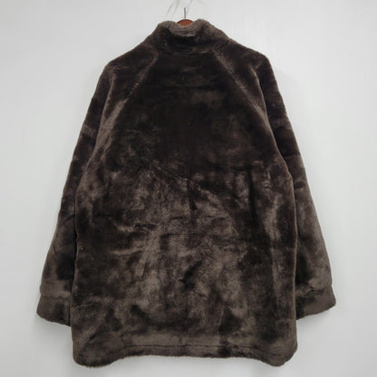 【中古品】【メンズ】 PIKO ピコ PKM-644 FAKE FUR ZIPUP JACKET フェイクファー ジップアップ ジャケット アウター 146-260824-ya-16-izu サイズ：M カラー：ダークブラウン 万代Net店
