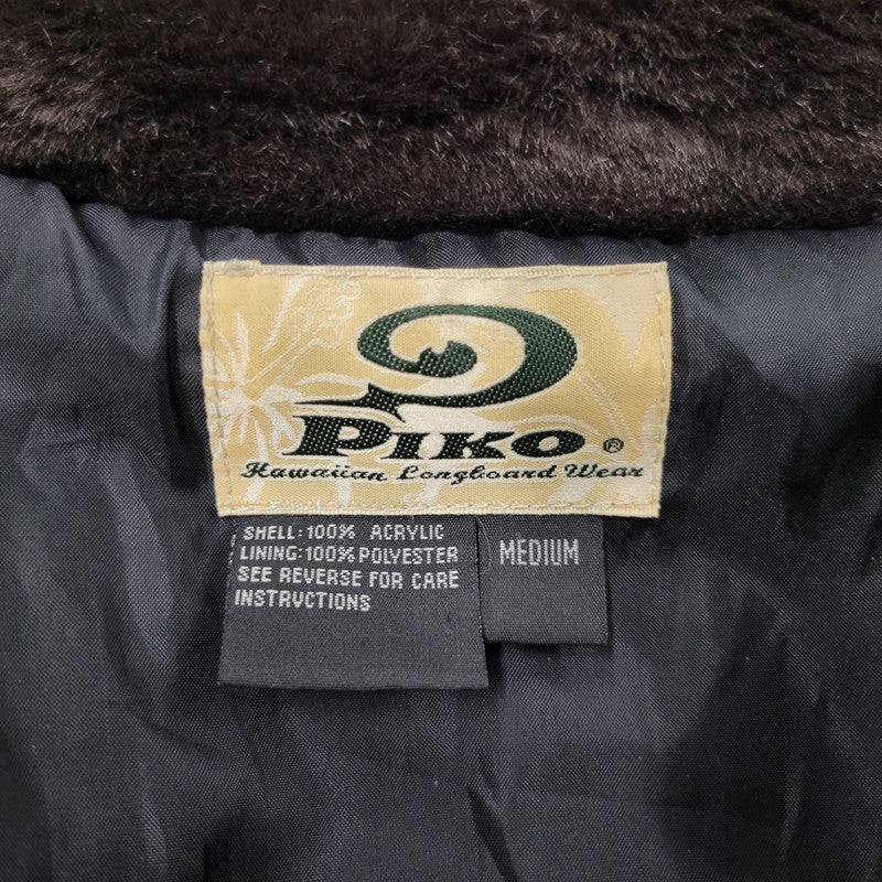 【中古品】【メンズ】 PIKO ピコ PKM-644 FAKE FUR ZIPUP JACKET フェイクファー ジップアップ ジャケット アウター 146-260824-ya-16-izu サイズ：M カラー：ダークブラウン 万代Net店
