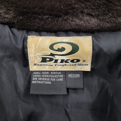【中古品】【メンズ】 PIKO ピコ PKM-644 FAKE FUR ZIPUP JACKET フェイクファー ジップアップ ジャケット アウター 146-260824-ya-16-izu サイズ：M カラー：ダークブラウン 万代Net店