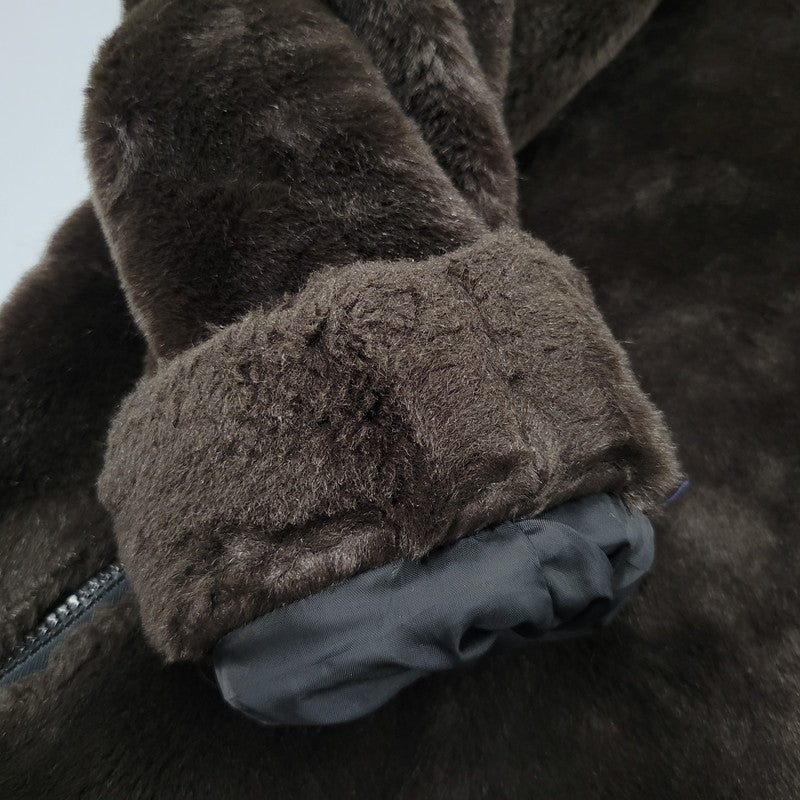 【中古品】【メンズ】 PIKO ピコ PKM-644 FAKE FUR ZIPUP JACKET フェイクファー ジップアップ ジャケット アウター 146-260824-ya-16-izu サイズ：M カラー：ダークブラウン 万代Net店