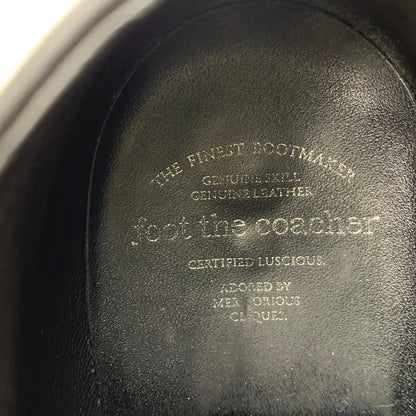 【中古品】【メンズ】 FOOT THE COACHER フットザコーチャー FTC1912005 RUDE BOOTS ルード ブーツ 靴 164-260811-kh-13-izu サイズ：8 1/2 カラー：ブラック 万代Net店